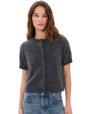 Rails Roman Wool Cashmere Blend Cardigan - Black