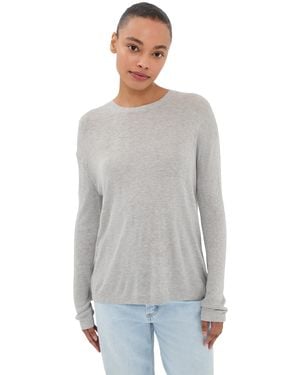 Twp Long Sleeve Crew - Gray