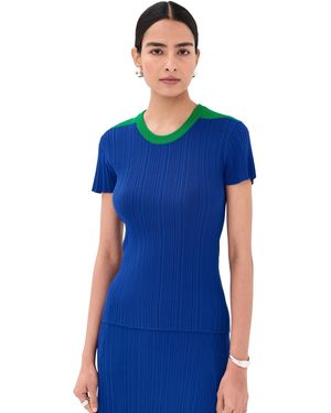 Wales Bonner Island Knit Top - Blue