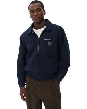 Obey Ledger Blouson Jacket - Blue