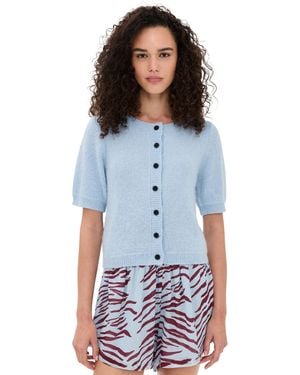 Vrg Grl Tess Knit Top - Blue