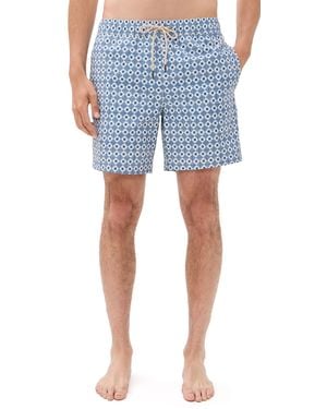 Fair Harbor The Bayberry Swim Trunks 7 - Blue
