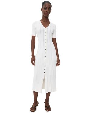 Varley Elexa Knit Dress - White