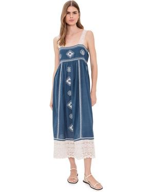 The Great The Sparrow Dress - Blue