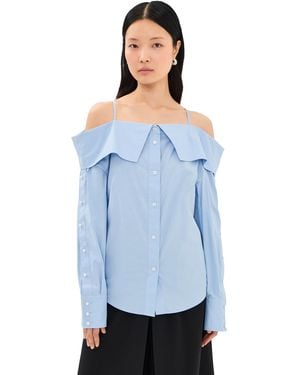 frenken Snap Strap Shirt - Blue