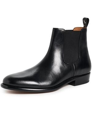 Polo Ralph Lauren Owen Leather Chelsea Boots - Black