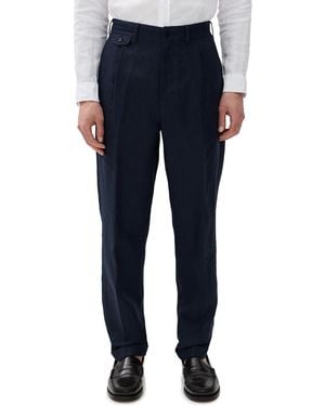 Alex Mill Standard Pleated Pants - Blue