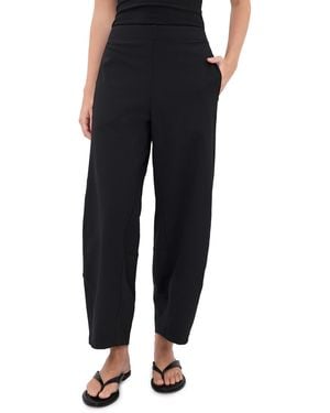 Ripley Rader Ponte Knit Barrel Pants - Black