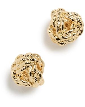 Lele Sadoughi Chateau Rope Stud Earrings - Multicolor