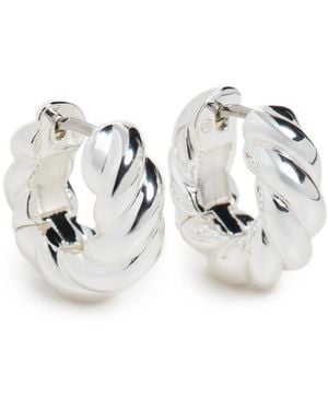 Gorjana Crew Helium Huggie Hoop Earrings - Black