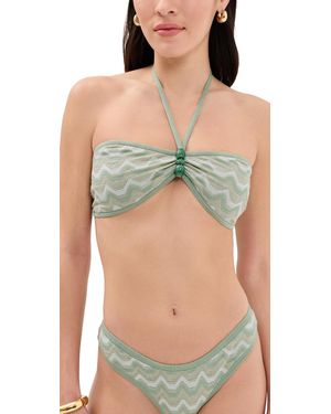 Devon Windsor Portia Bikini Top - Green