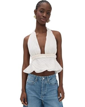 The Line By K Althea Top - Blue