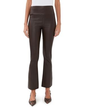 SPRWMN Ankle Flare Pants - Black