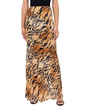 Never Fully Dressed Tiger Sheer Dorris Skirt - Natural