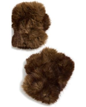 Apparis Ariel Fingerless Gloves - Brown