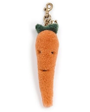 COACH Runway Shearling Carrot Bag Charm - Multicolor
