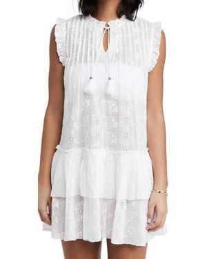 Playa Lucila Eyelet Dress - White