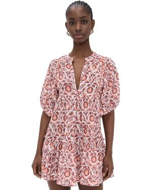 Poupette Aria Mini Dress - Red