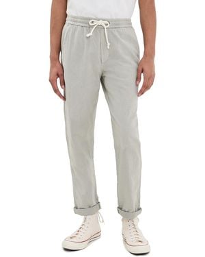 Marine Layer Saturday Stretch Beach Pants - White