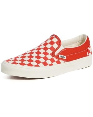 Vans Classic Slip On Sneakers - Red