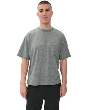 FRAME Relaxed Pocket Tee - Grey