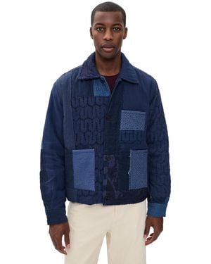 Kardo Bodhi Patchwork Jacket - Blue