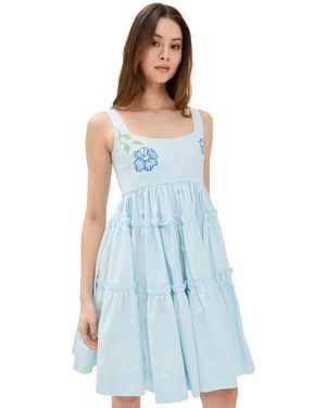 FANM MON Berna Dress - Blue