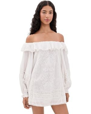 Show Me Your Mumu Meadow Mini Dress - White