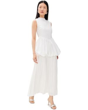Elexiay Bauchi Dress - White