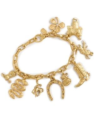 Elizabeth Cole Caballo Bracelet - Metallic