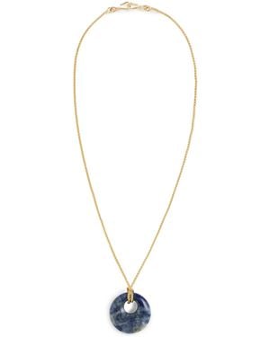 Shashi Pendant Rope Chain Necklace - Multicolor