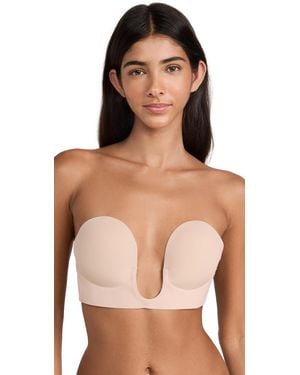 Fashion Forms U Plunge Backless Strapless Bra - Black