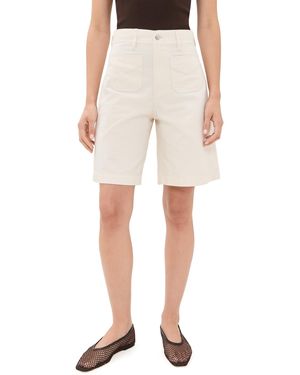 Veronica Beard Carter Shorts - Natural