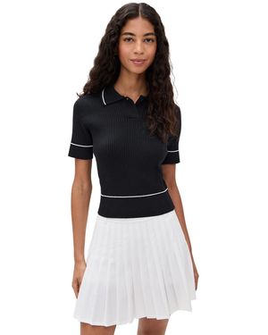 Rhone Birdie Sweater Polo - Black