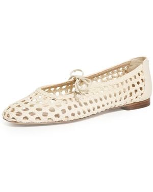 Sam Edelman Marcie Woven Flats - White