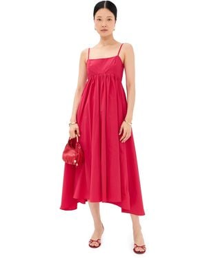 Azeeza Rachel Midi Dress - Red