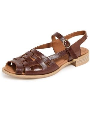 Naguisa Manto Flat Sandals - Multicolor