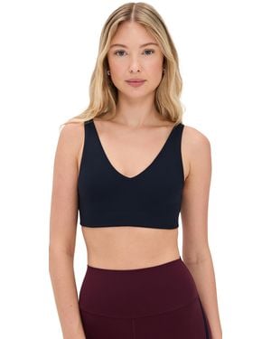 Splits59 Airweight Scoop Back Bra - Blue