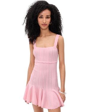 LoveShackFancy Tabatha Dress - Pink