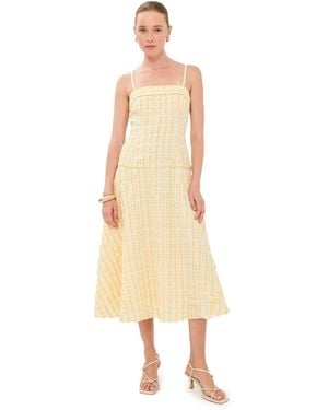 Rosie Assoulin Drop Me A Note Dress - Natural