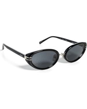The Attico Ambra Sunglasses - Black