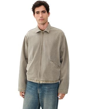 Asher Zed Zip Twill Jacket - Multicolor