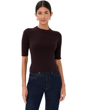 Veronica Beard Emil Cashmere Pullover - Black