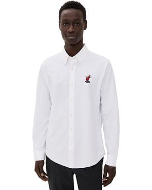 Rhone Slim Fit Heat Commuter Shirt - White