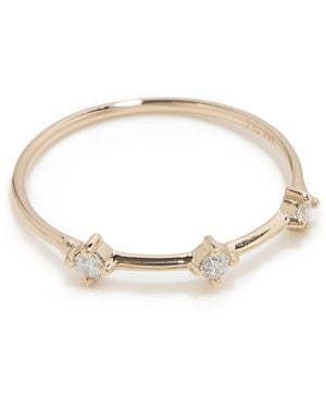Zoe Chicco 14K Diamond Dash Ring - Black