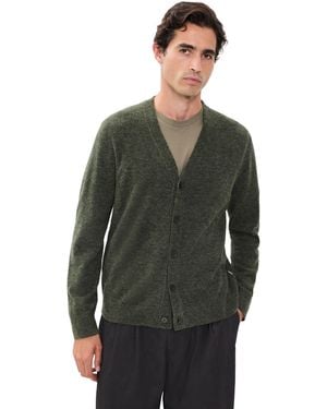 NN07 Gavin Boucle Knit Cardigan - Black