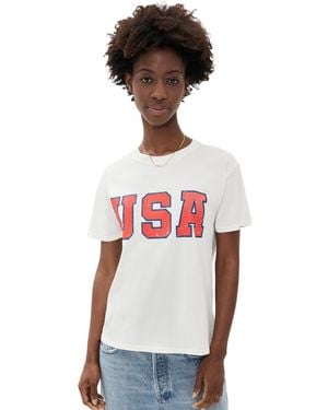Z Supply Usa Boyfriend Tee - Black