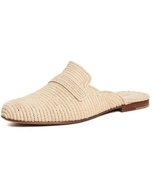 Carrie Forbes Tapa Mules - White