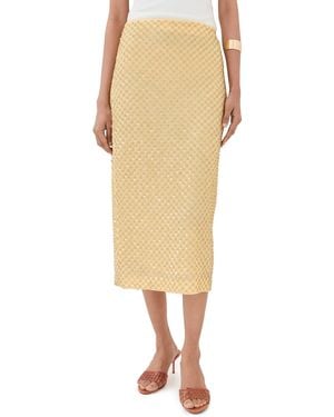 Veronica Beard Allora Skirt - Natural