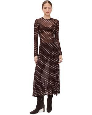 Le Bos Hattie Dress - Brown